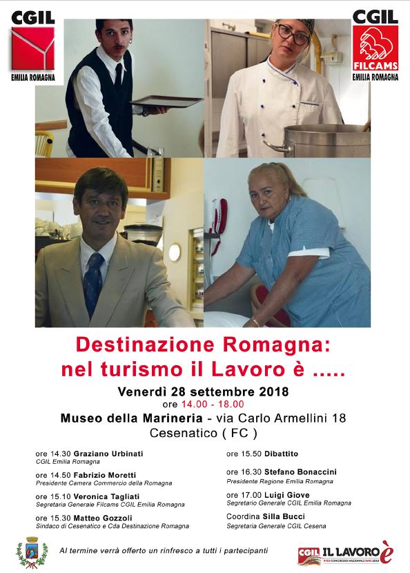 ERCGIL's tweet photo. Venerdì #28settembre 2018 #Cesenatico Museo della Marineria ore 14,00/18,00
Destinazione #Romagna: nel #turismo il #IlLavoroé
➡️@GrazianoUrbinat
➡️#FMoretti
➡️@VeronicaTaglia4
➡️@MatteoGozzoli
➡️@sbonaccini
➡️@GioveGino
➡️#sbucci https://t.co/wD298Hj7Hl