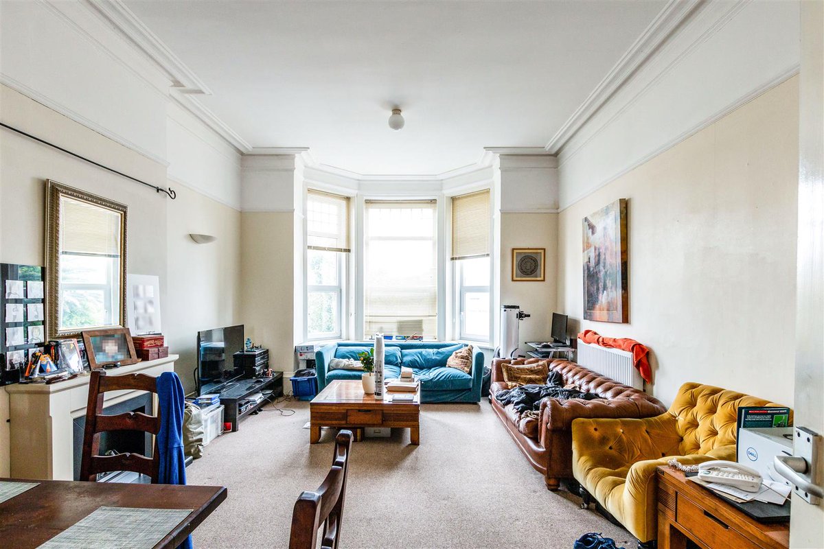 For Sale: £250,000. Two double bedroom apartment in seafront location #Southsea. Benefiting from Share of Freehold.  997 years remaining on lease.  23ft living room. Residents parking.  Call to view, #Southsea #Leaders #Sales. 02392 838344.