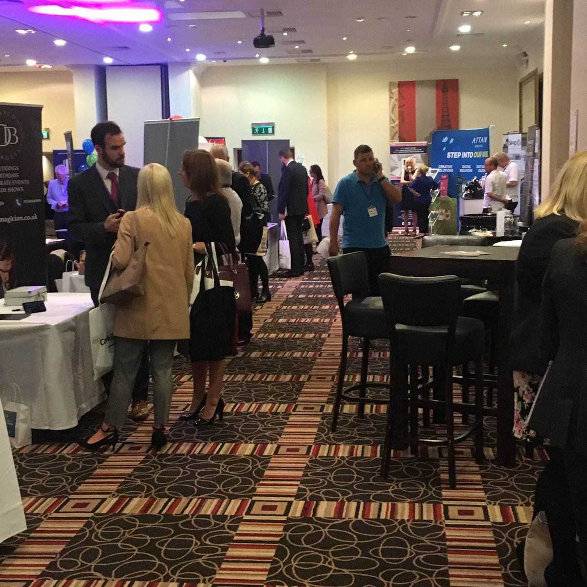 DigitalplusERDF's tweet photo. It’s buzzing here @blackpoolexpo. It’s been great to see so many of our clients here today and to meet new SMEs. Visit the @UCLanBusiness stand and say hello 👋🏼 #BlackpoolExpo @LaunchEventsNW https://t.co/LgHRBFqflA