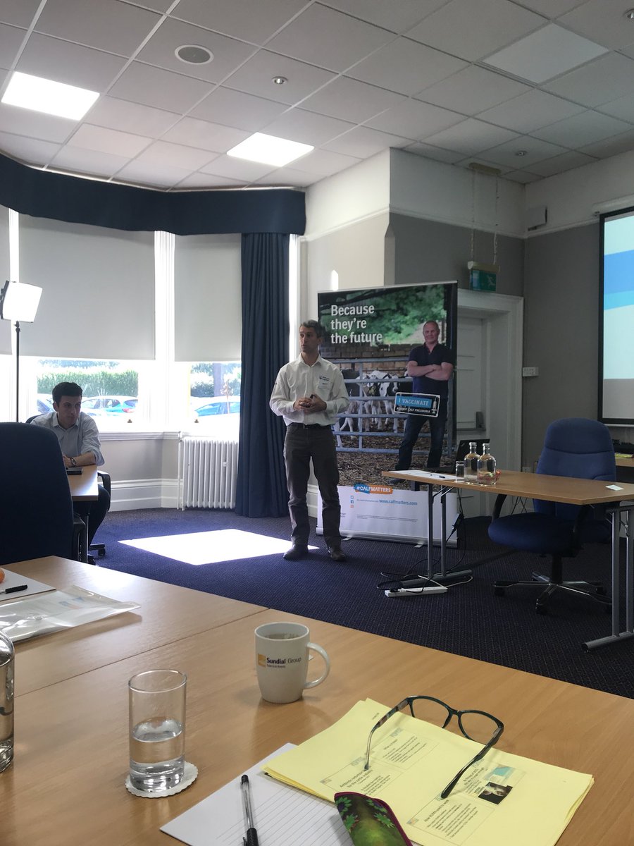beccaveale's tweet photo. The #CalfmattersBlueprint has just begun with an intro from @mattyarnall @Boehringer_AH https://t.co/Id73el344g
