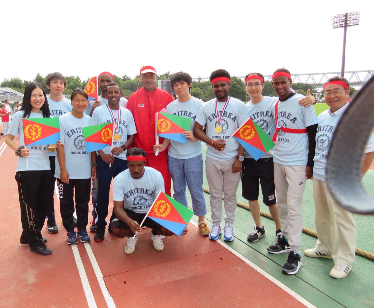 AmbassadorEstif's tweet photo. People to people diplomacy is a must do and thank you Ｔｅａｍ #Eritrea #Ethiopia #Djibouti #Somalia #Kenya エリトリア https://t.co/jjiQZWsY11