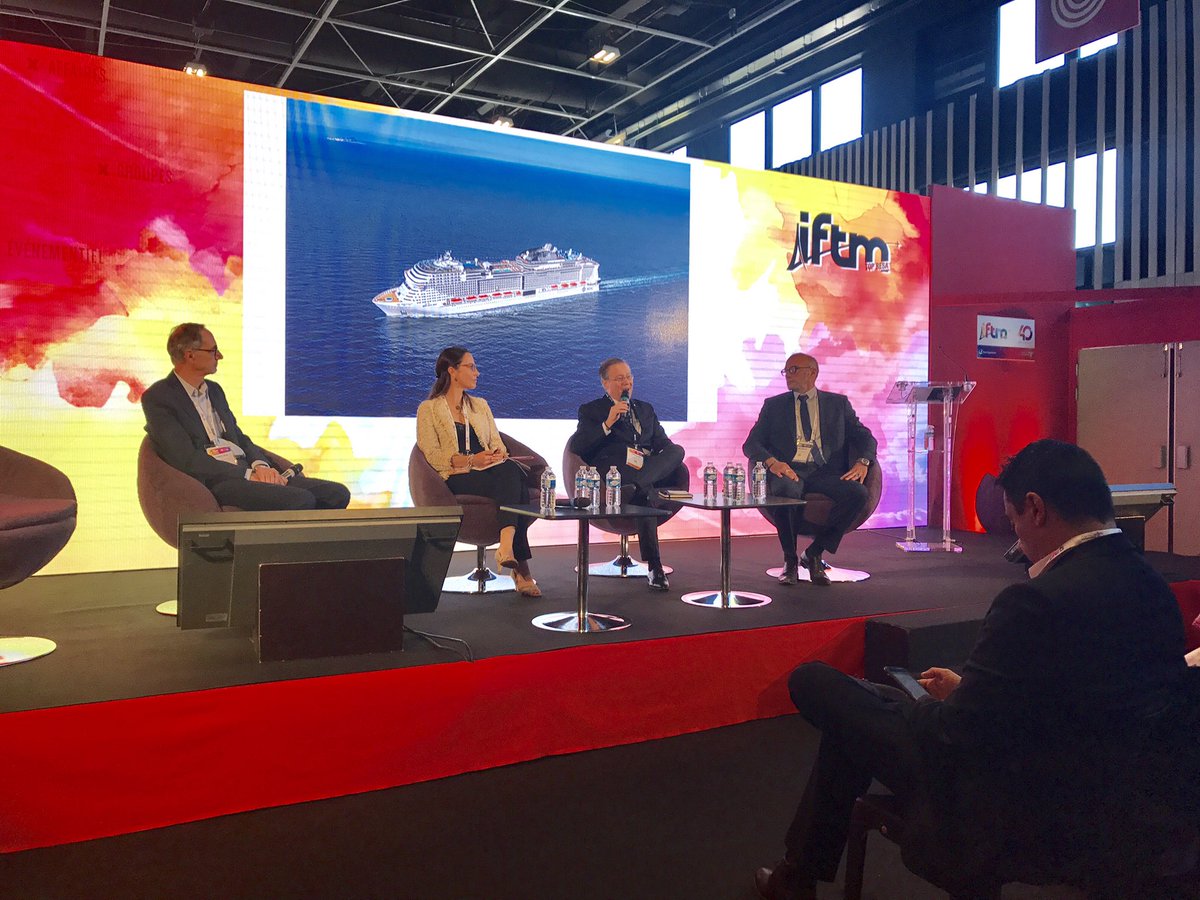 FNTVFrance's tweet photo. Assises Nationalesdu Tourisme de groupe salon @iftmparis : intervention de @cyril_darbier, Pdt de la Commission tourisme de @fntvftance, série de témoignages d'initiatives pour le dvpt le tourisme de groupe, les autocaristes sont de vrais partenaires ! #autocarsolution https://t.co/jmhQ6JTS1W