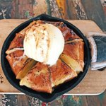 ベーグルフレンチトースト!ボリュームにも満足するはず。美味しそう!