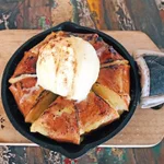 ベーグルフレンチトースト!ボリュームにも満足するはず。美味しそう!