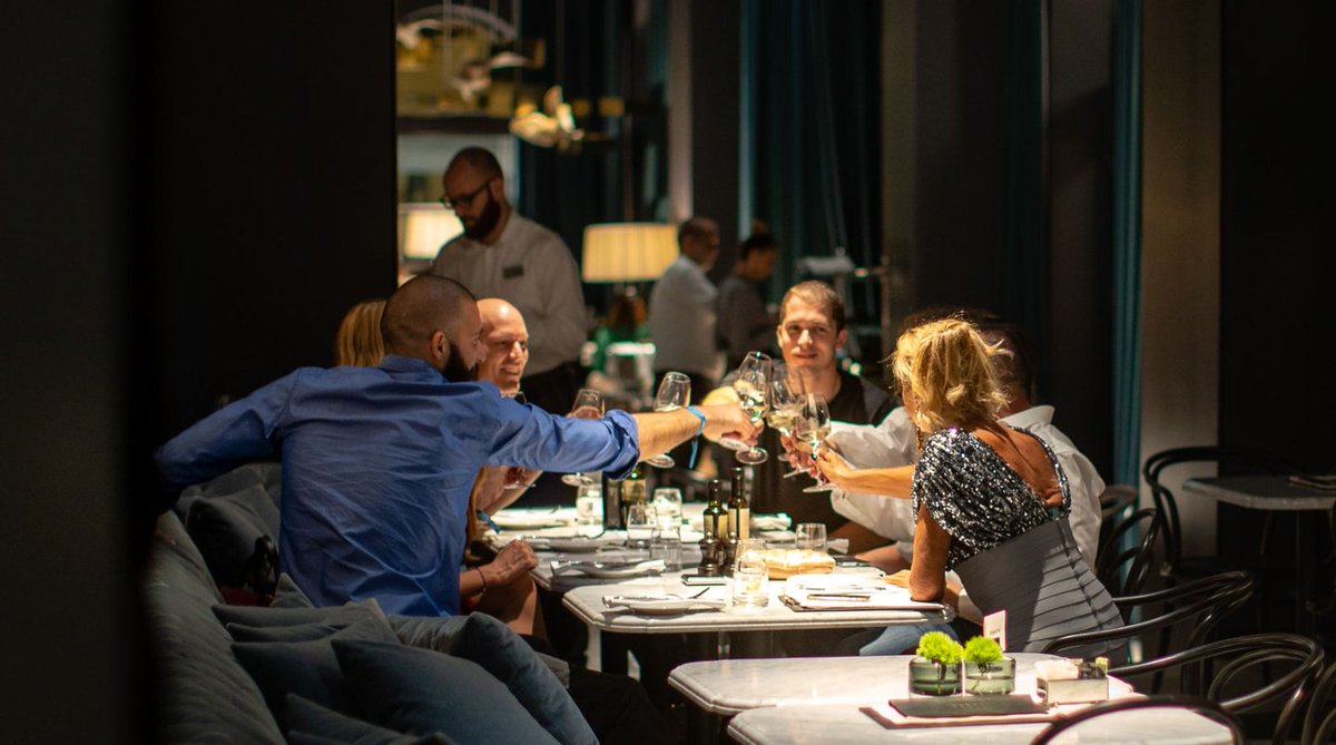 hoteladriatic's tweet photo. What a night! Last Friday we had a blast enjoying our evening filled with delectable bites, fizzy cocktails, smiley faces, and groovy tunes. 
If you missed your opportunity to enjoy this dazzling program, we are scheduling another date for the end of this week! See you there. :) https://t.co/cGRhT9m4pM