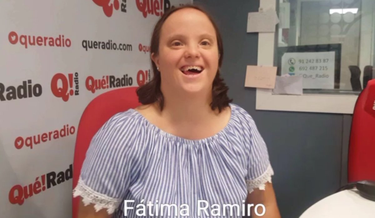 Gente_Extra's tweet photo. Ella es Fátima  Ramiro. La nueva periodista de Gente Extraordinaria. Experta en corazón y deportes. Escúchanos los sábados de 11 a 12 en @GestionaRadio @DownMadrid https://t.co/SRr62VMdg6