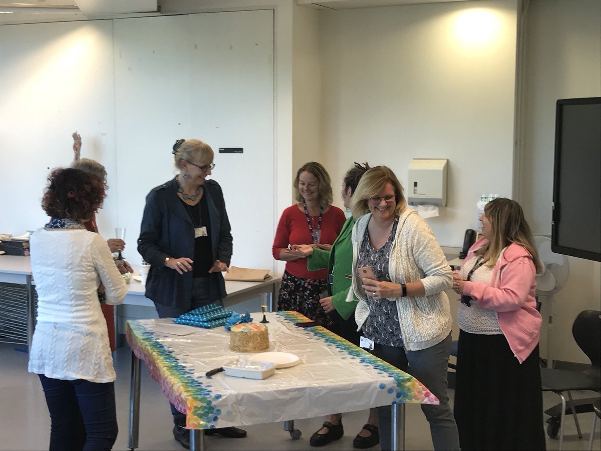 MellissaPrunty's tweet photo. Saying goodbye to this legend @DebbieKramerroy today. We will miss you but cannot wait to keep working with you! #fabeducator #fabperson #fabOT 😀 https://t.co/HM3Epg9QA5