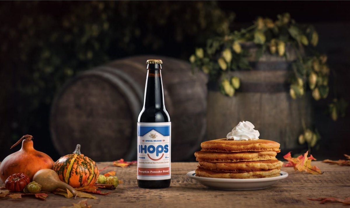 droga5's tweet photo. .@IHOP Pumpkin Pancakes-inspired brew? Yes, please! https://t.co/RW7k0MSMGi via @FortuneMagazine #IHOPS https://t.co/LZlQPzdFqn