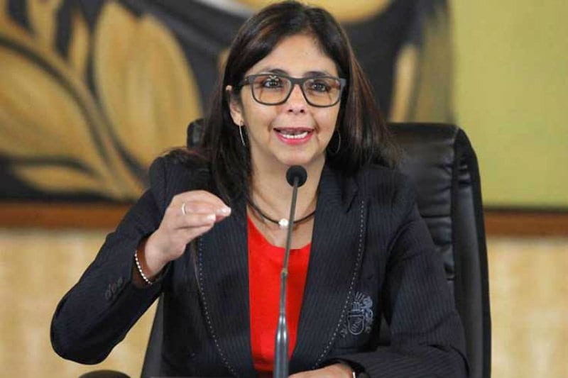 salainass's tweet photo. #InassInforma
@DrodriguezVen, rechazó las declaraciones de los representantes del gobierno de EE.UU, Mike Pence y Marco Rubio contra Venezuela y aseguró que nada detendrá la determinación del pueblo a su derecho a la libertad e independencia. 
@gladysrequena @NicolasMaduro https://t.co/RGO0s2fBLM