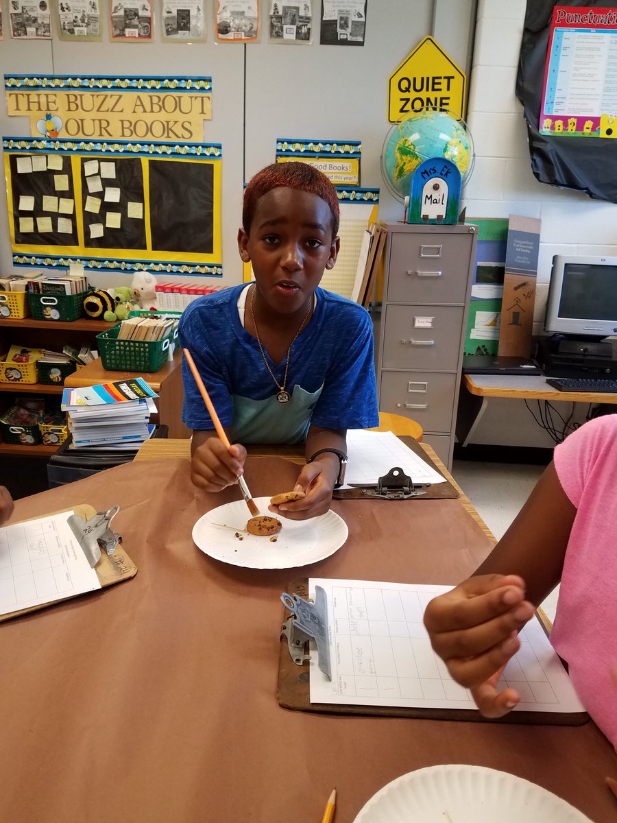 ekfourth's tweet photo. Archeology in the classroom! https://t.co/kkqfNqHawL