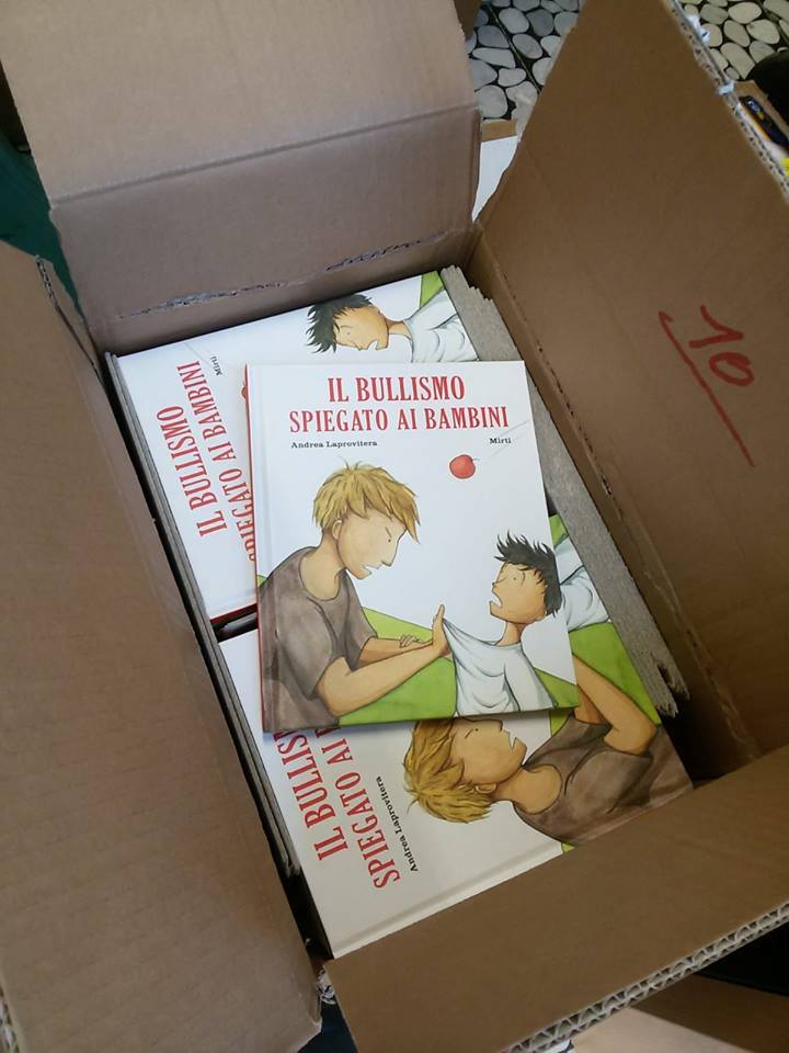 wbyeats71's tweet photo. Domani in libreria "il bullismo spiegato ai bambini" testi miei, illustrazioni Mir Ti (@MartaBertagna ) per Becco @Becco_Giallo https://t.co/lnZbKxRsqd