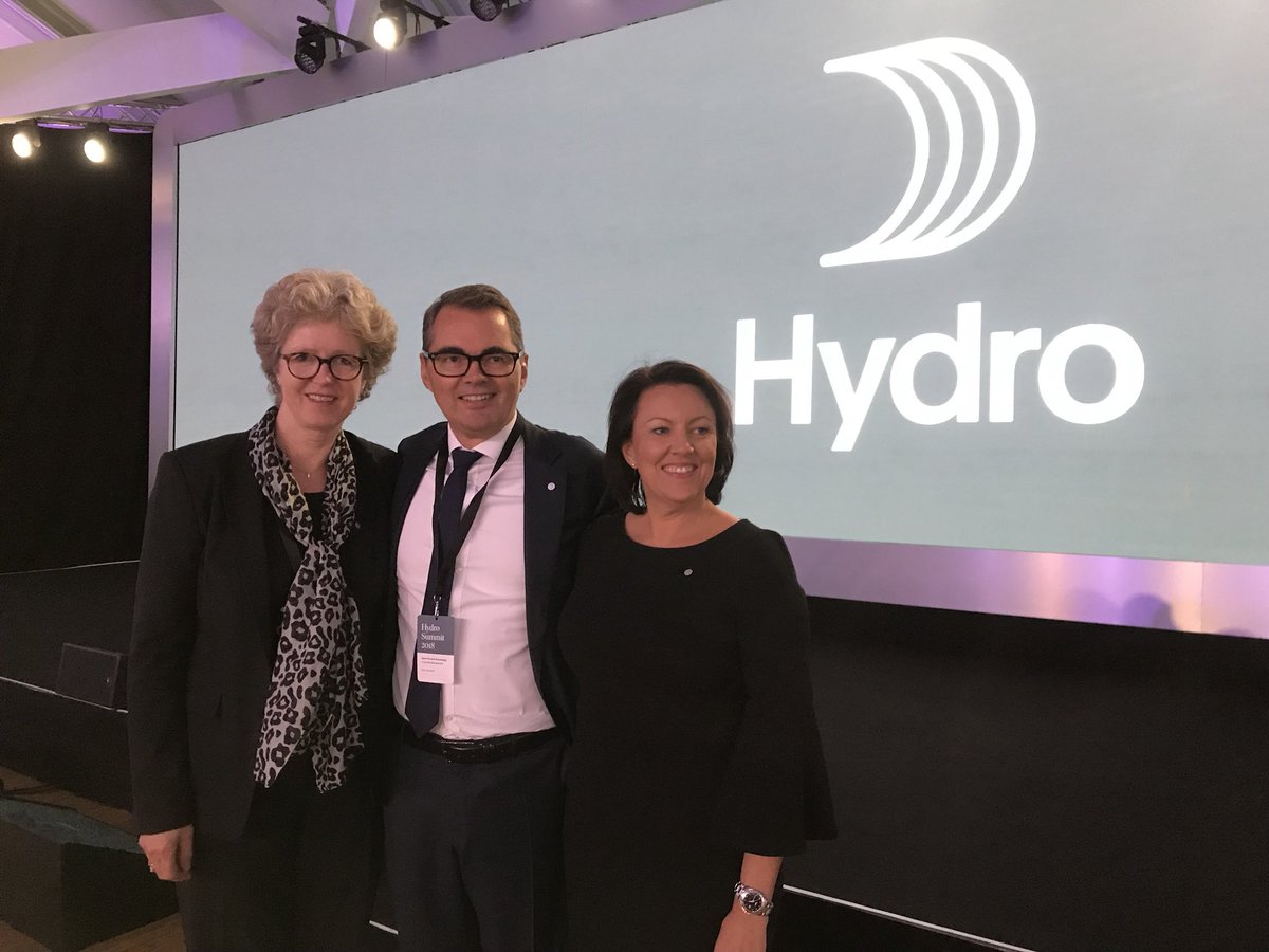 Launch of a new chapter and new visual logo in Hydro today! <a href="/NorskHydroASA/">Inactive</a>