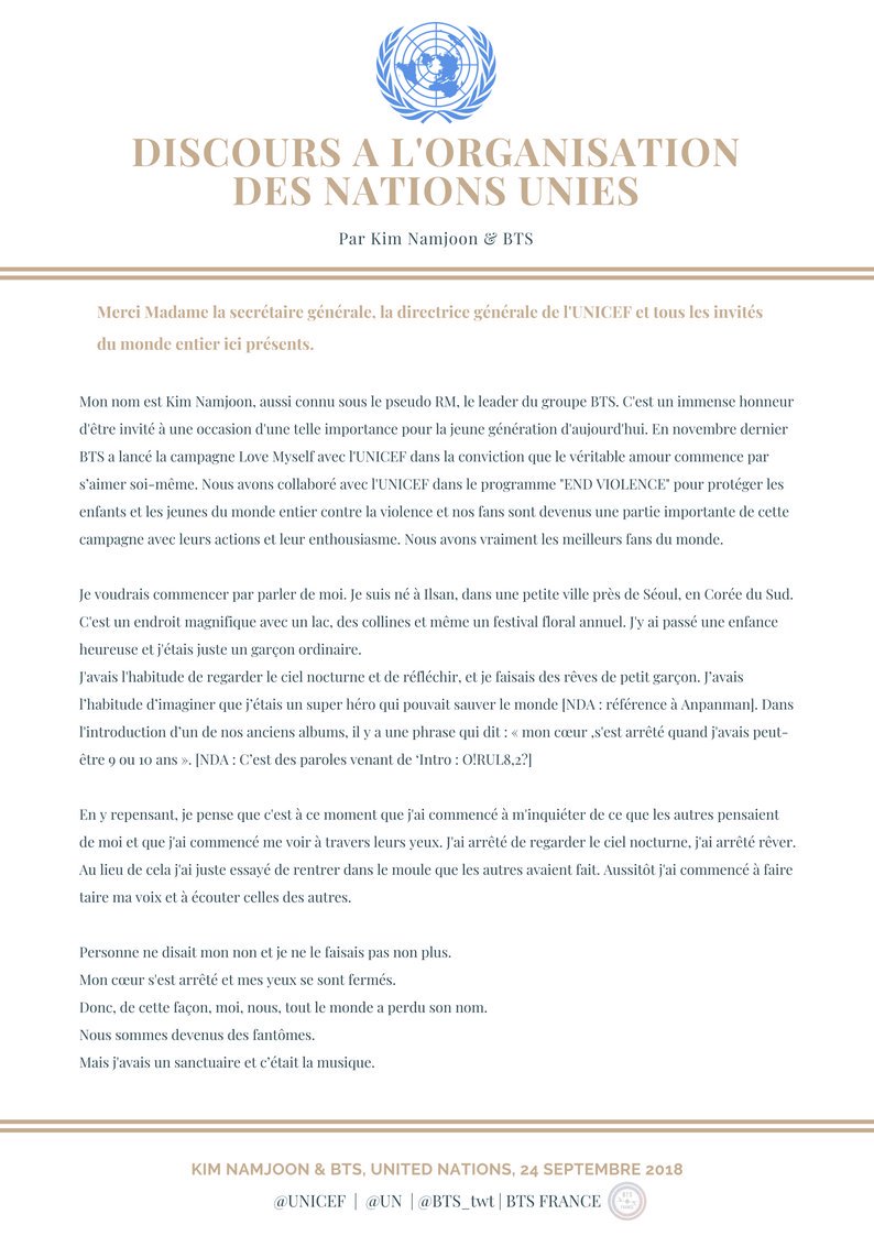 bts france  twitter btsxunitednations traduction quel est ton