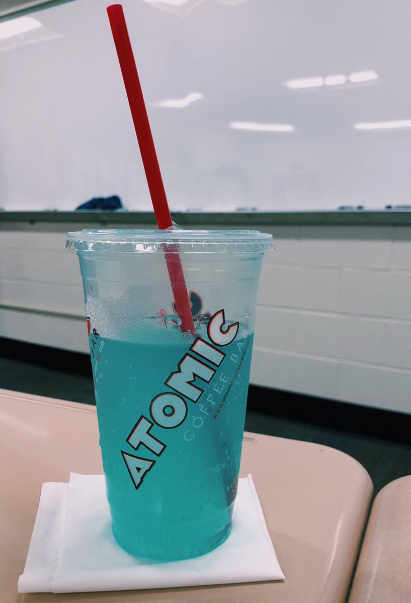 Bring two cans to RM 288 by the end of the day on Thursday and your name will be entered into a drawing for a FREE ATOMIC ENERGY DRINK 🥤😋The energy drink of your choice will be delivered to you on Friday morning. (Cans do not go towards the teacher competition.
