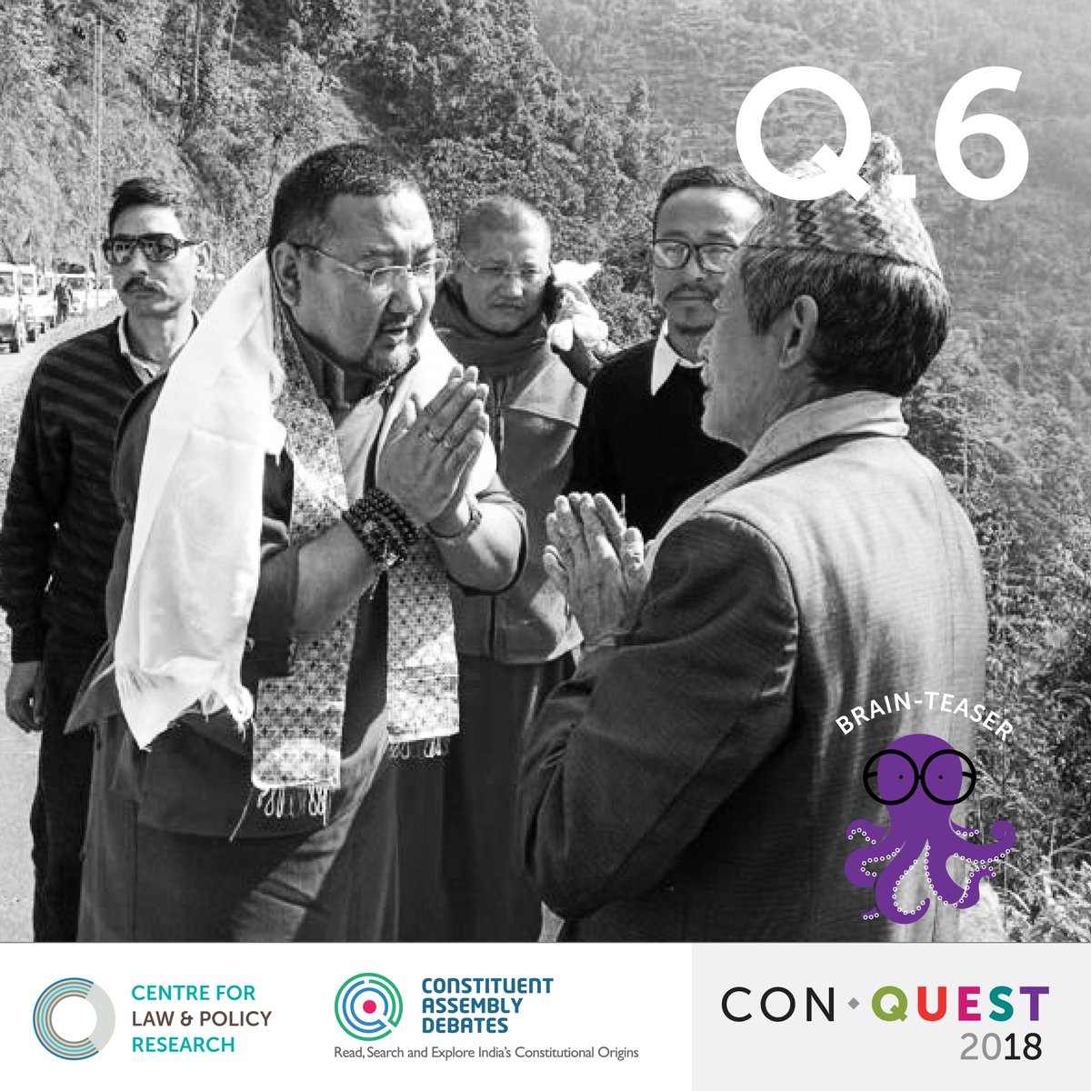 CLPRtrust's tweet photo. ConQuest: Teaser Question 6

Do you know the answer for this?

Sonam ___ is an MLA in the Sikkim Legislative Assembly. He belongs to the Sikkim Krantikari Morcha. What is unique about Sonam is the category of reservation under which he has been elected.
#ConQuest2018 https://t.co/Xz2em7ooCw