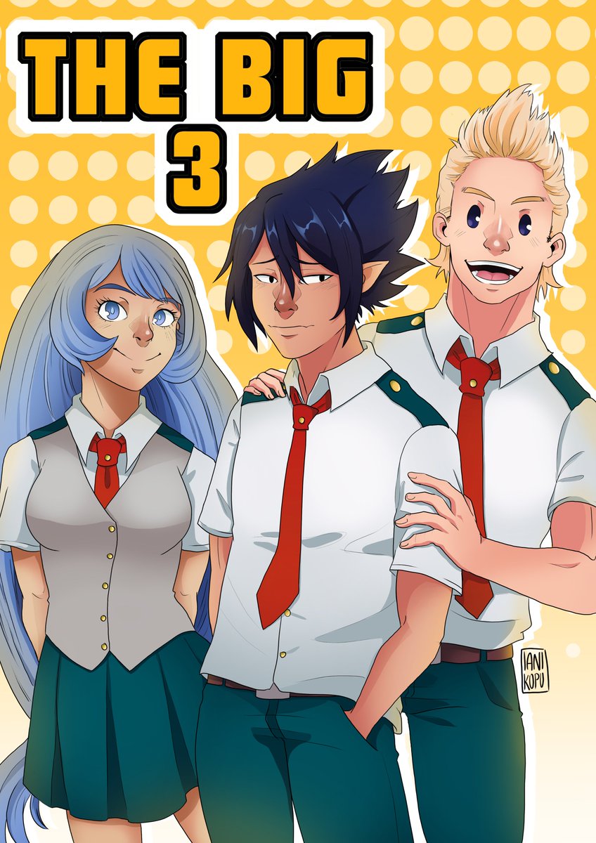 ianikopu's tweet image. They&apos;re known as...

#bnha #thebig3 #thebigthree 
@ApoyaAlArtista @ConoceArtistas @Ayuda_artista @TheArtistHelp