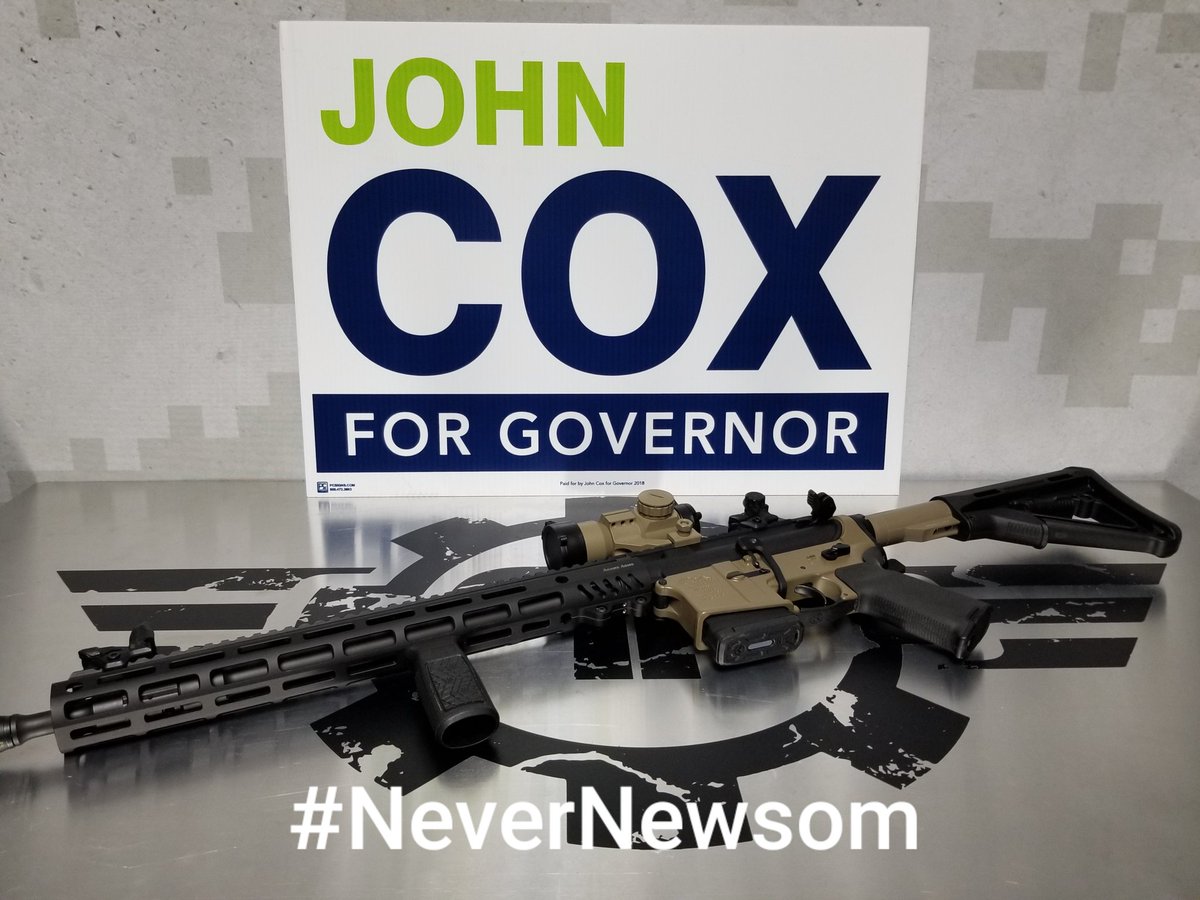 PatriotPin's tweet photo. #NeverNewsom  #JohnCox4Governor https://t.co/Xa1eJAFX6O
