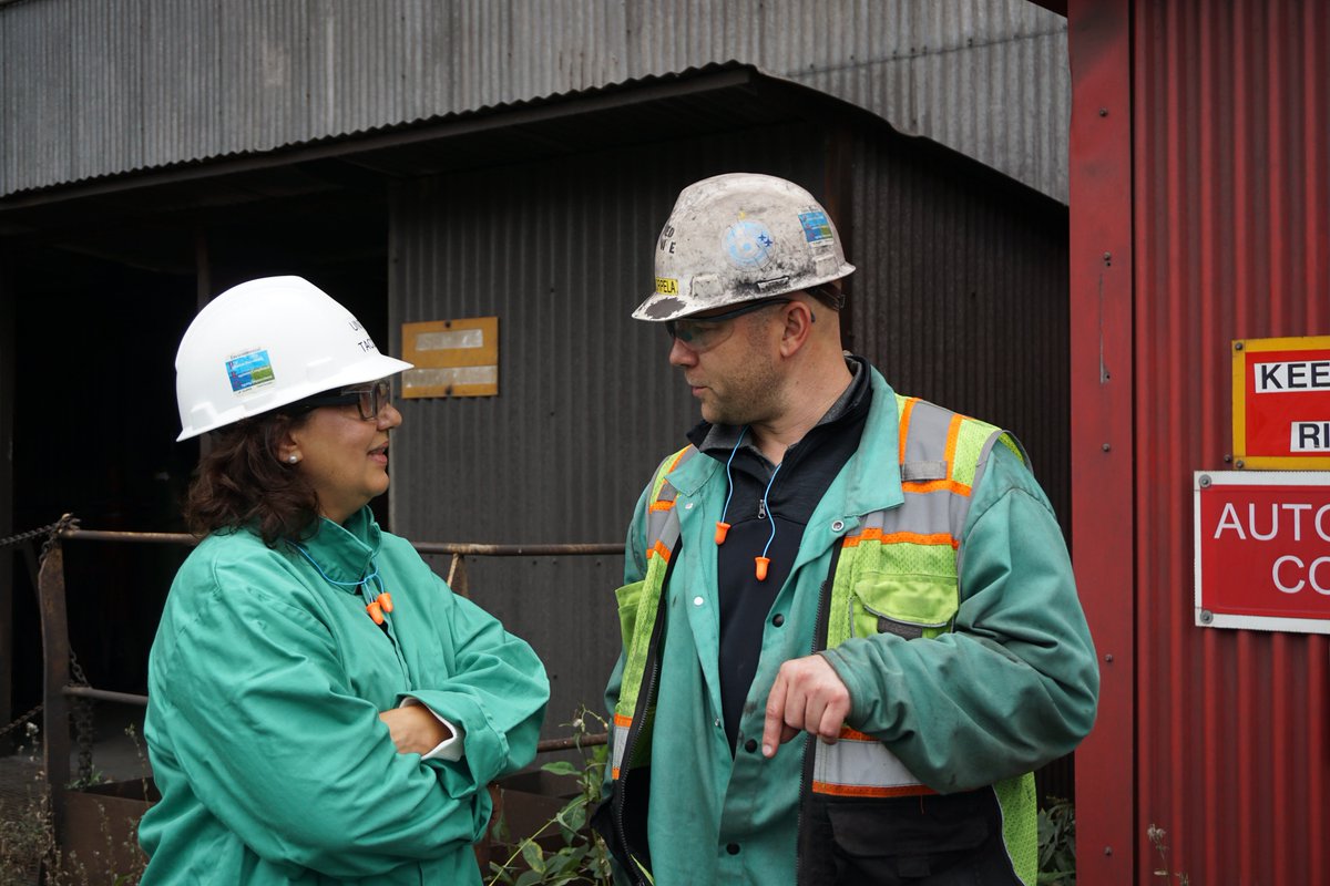 Jeff Johnson on Twitter ".donnabmn & I had an opportunity to visit United Taconite & meet with