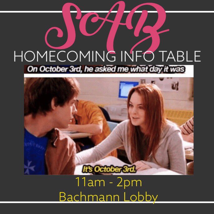 NeumannSAB's tweet image. Hey Neumann Knights! Stop by on Oct 3rd to learn more about the Homecoming Pageant!👑👑