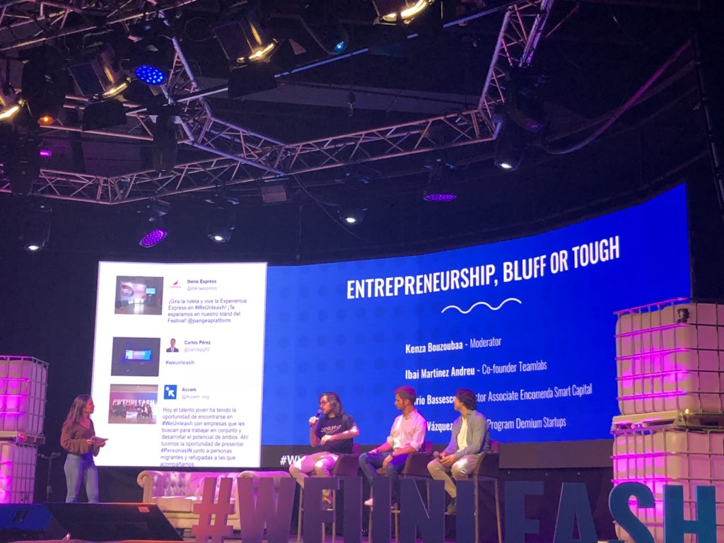Entrepreurship, bluff or tough #WeUnleash @DemiumStartups <a href="/EncomendaVC/">EncomendaVC</a> <a href="/teamlabs/">TeamLabs/</a>