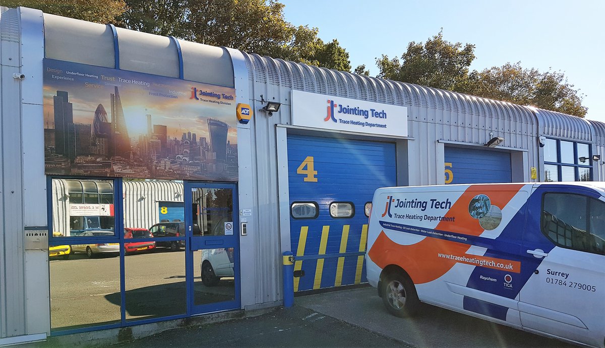 JointingTech's tweet image. Trace Heating Gets a Makeover  With new branding inside &amp;amp; out it’s a professional look showcasing the full suite of services &amp;amp; products available for more info on our #traceheating, #underfloorheating, #frostprotection &amp;amp; all types of #leakdetection systems bit.ly/2N3RCMD