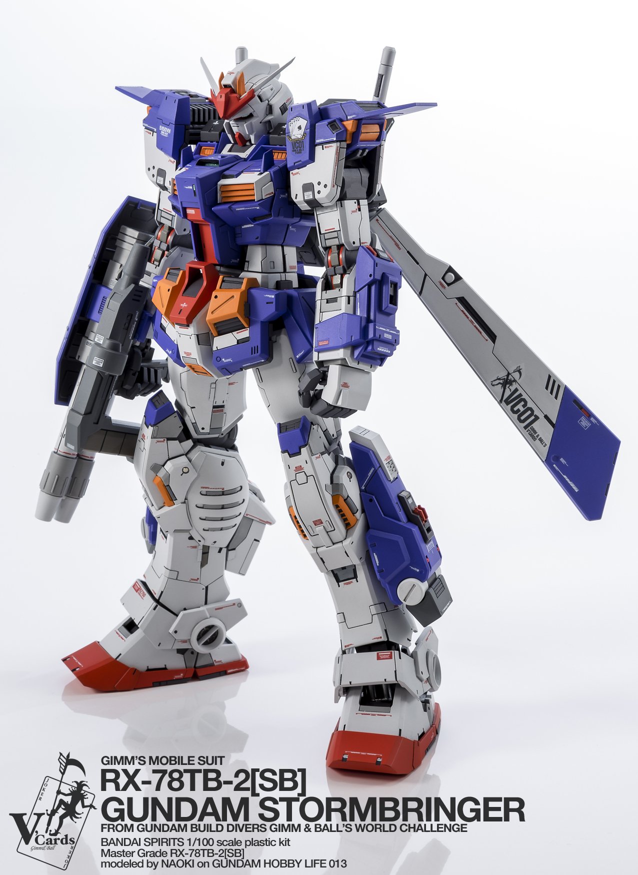 MGストームブリンガーミキシングジオラマ風 MG ストームブリンガー