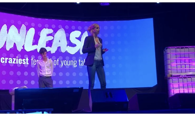 Really proud of our ambassadors today in #weunleash <a href="/victorronco/">Victor Ronco</a> @kathrinbuhmann you rock!! 🔝🔝🔝 #bethebestpartofus