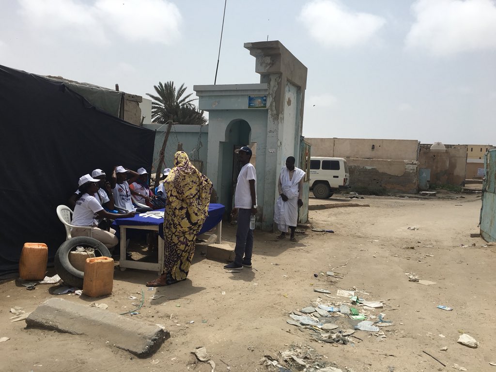 En direct du centre de santé de sebkha,1ère journée de la campagne des JASRPF Mauritanie 
 à l’occasion de la journée mondiale de la contraception 
Pour promouvoir les méthodes  contraceptives,donner des informations Claires sur chaque méthodes et un dépistage du sida