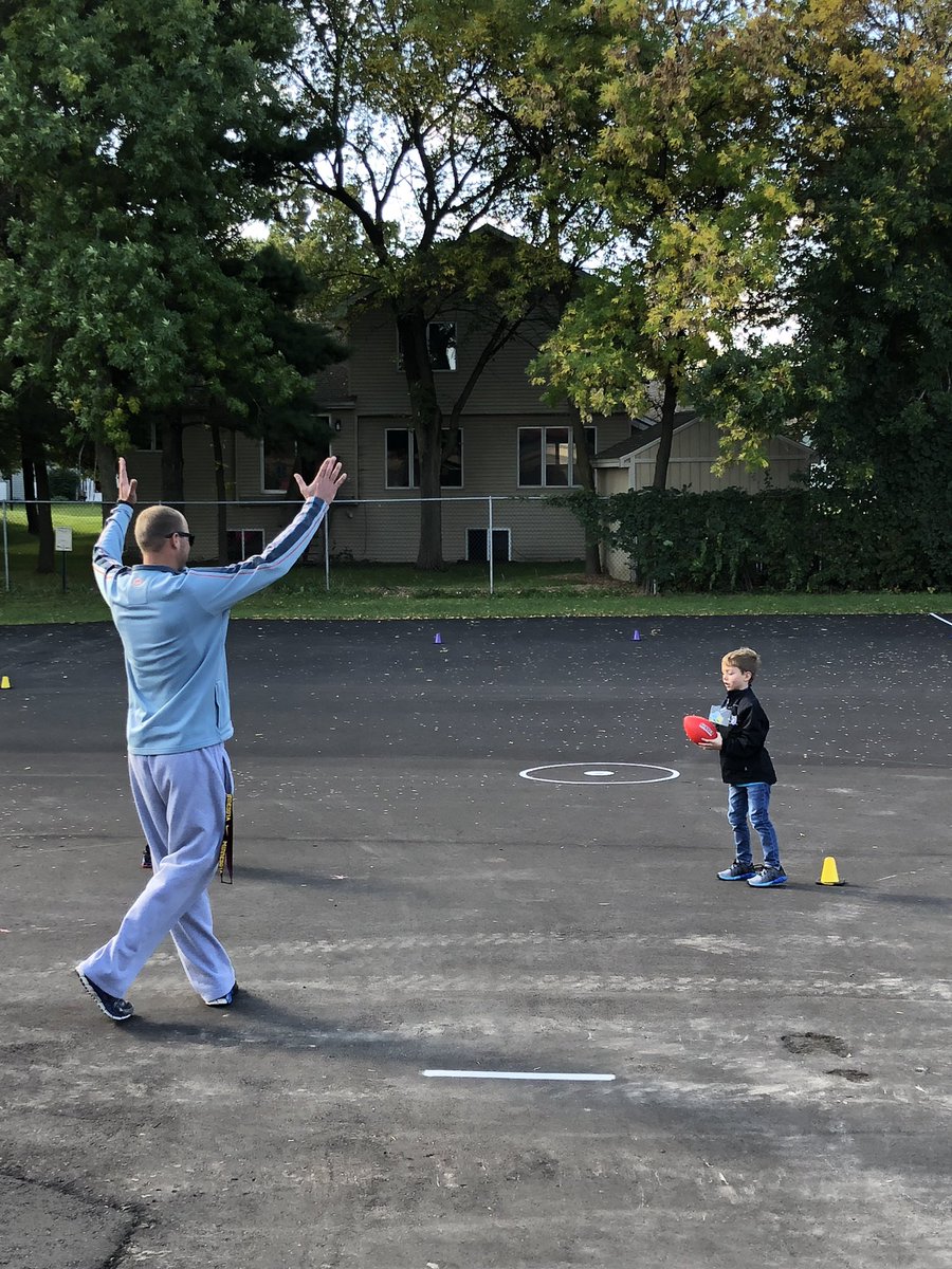 albprimary's tweet photo. Today, Mr. Fischer was teaching students how to hike the football. Ready, Set, Hut! #APgreats https://t.co/m68aw7zskG