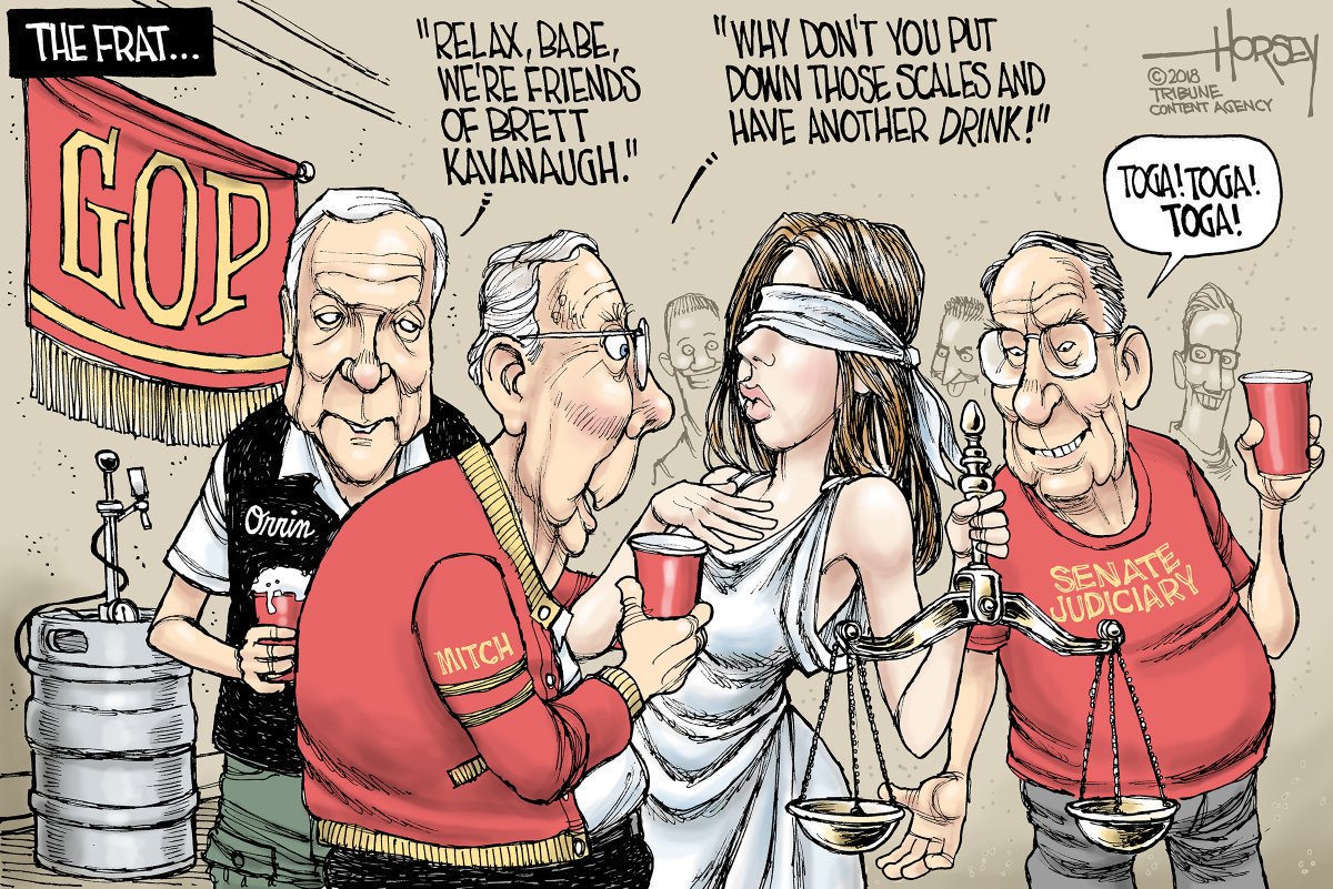 CorporatePiggie's tweet photo. Party time at the #SenateJudiciaryCommittee! https://t.co/8KY7vZs0cU