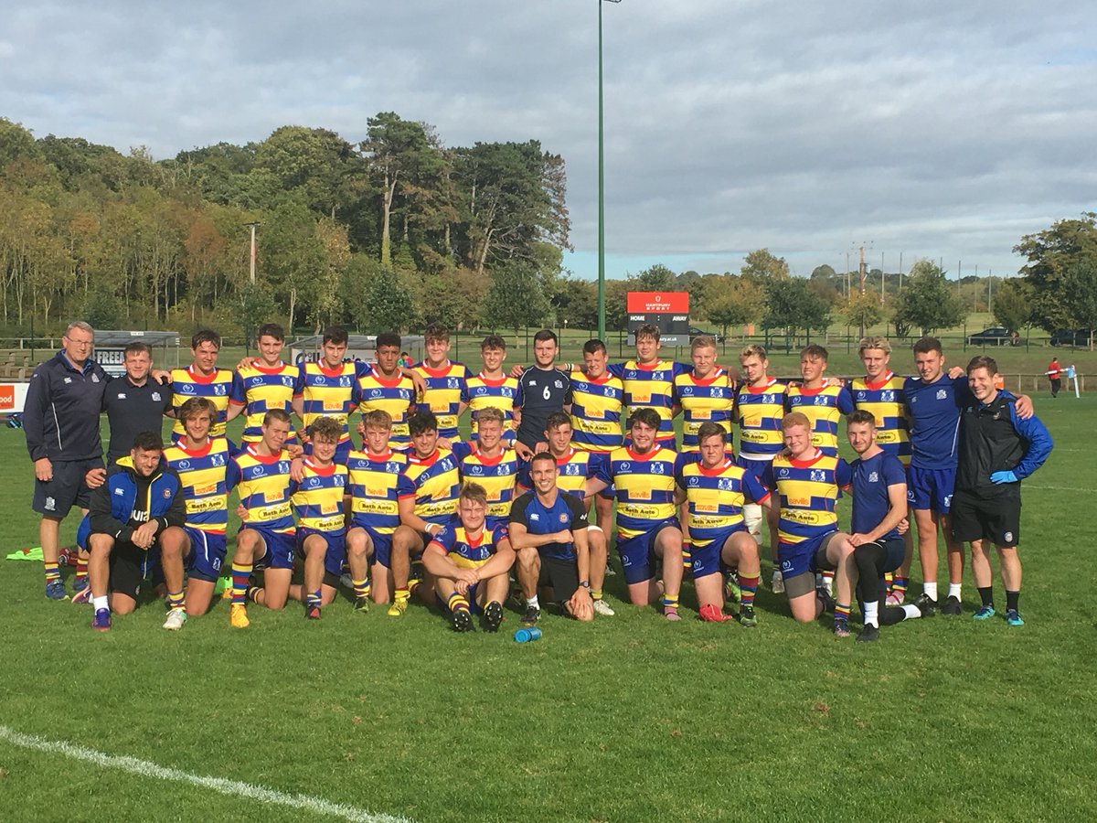 bathrugbyacad's tweet photo. The winning squad from today - loved the way they performed today -lots more to come from these young men https://t.co/lOjmR8uSEV