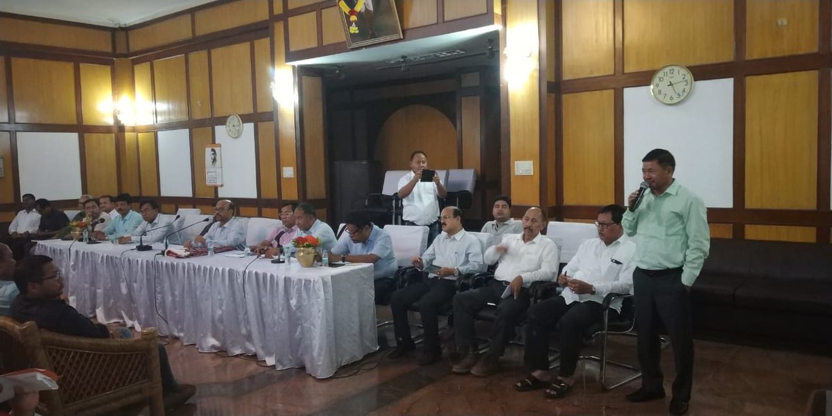 TuliramRonghang's tweet image. 2) The points were #AutonomousState, state within a state, direct funding, enhancement of budget from present 300 Crores to 10,000 Crores for #KAAC and 5,000 Crores for #DHAC, transfer of Law &amp;amp; Order to the Councils, &amp;amp; to safeguard the #SixthSchedule to the Constitution of India.