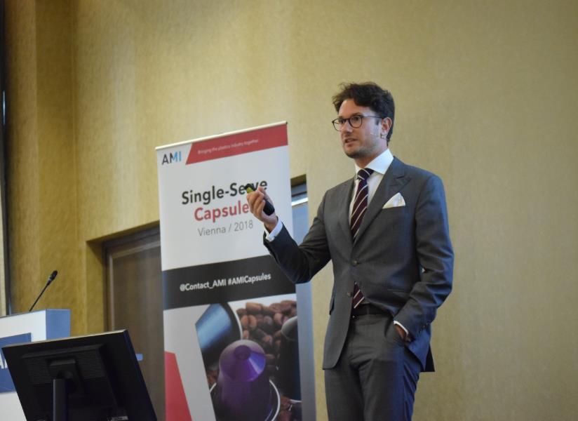 AhlstromGlobal's tweet photo. Thanks @Contact_AMI for having us at the Single Serve Capsule conference in Vienna, Austria to present our take on the way forward to sustainability in the single serve industry
#AMICapsules; #ImagineFiber; #coffeelovers; #sustainability https://t.co/sAF74DZFPH