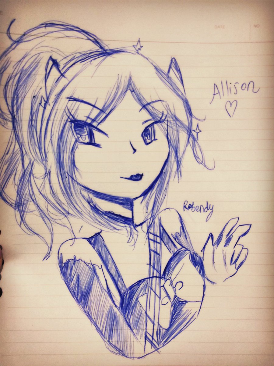Rebendy1's tweet photo. NOW vs 9 September vs 4 May
#sketch
#BATIM #Allison
#batimchapter4 https://t.co/y07uUqkZ1Q