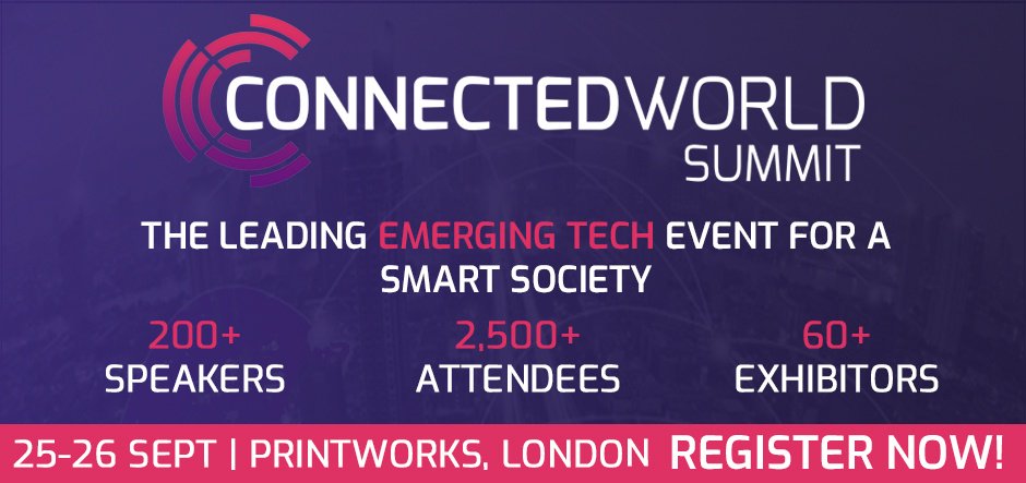 AITechWorld's tweet photo. Join us for the final Future Trends panel at 4.25pm, for a discussion on how to achieve better connectivity between devices in the future. This last #ConnectedWorld panel features experts from Dixons Carphone, Leicester Fire &amp; Rescue and Silicon Roundabout Meetup Group. #IoT https://t.co/lPud6ry6Cv