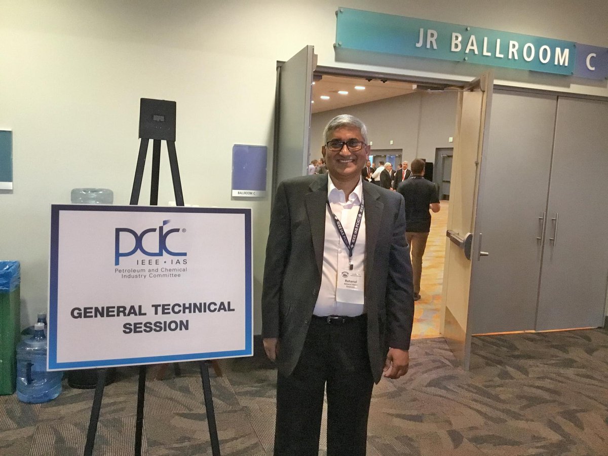 AppletonEC's tweet photo. Join us at #PCIC2018 refining technical session II to learn the behavior of the short-circuit ratings on electrical equipment installed in #hazardous areas. https://t.co/B3GAALgLKh https://t.co/ZZcifUn2pN