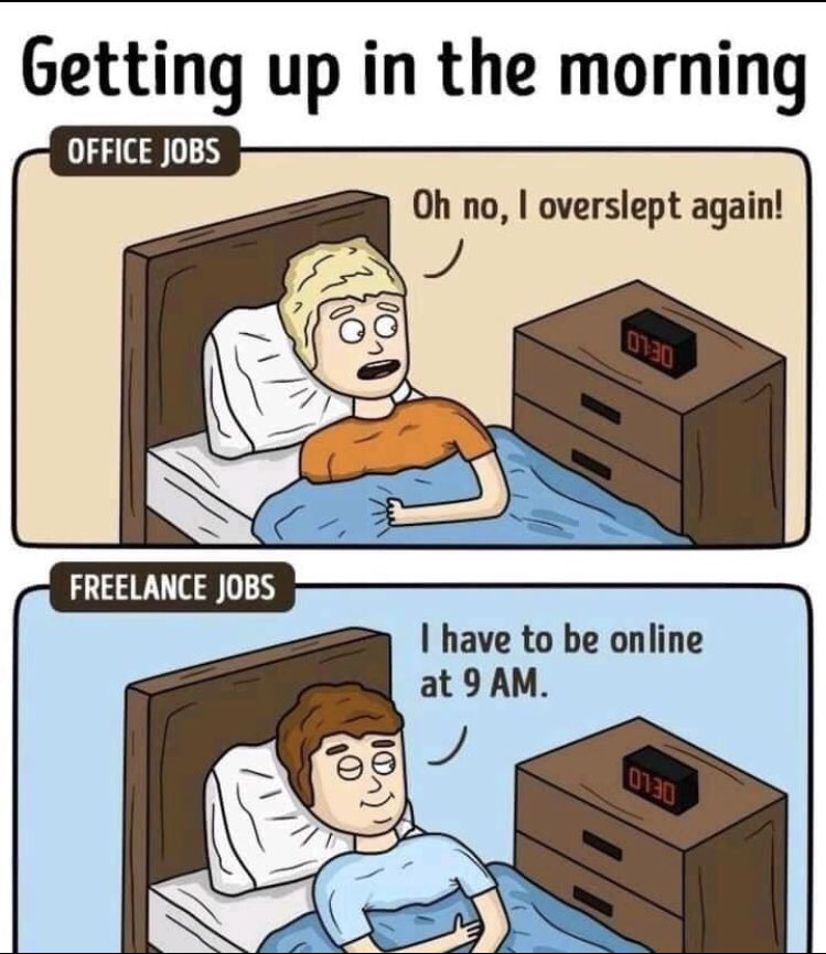 Aptlinkio's tweet photo. Which one are you?
Tag a freelancer!

#aptlink #tech #startups #apps #entrepreneurs #freelancer #startup #startuplife #TheApprentice #wednesdaymotivation #motivationwednesday #workingfromhome #workfromhome #freelance #wednesdaywisdom
Cred @MattmattmattMM @freelancenearme Linkedin https://t.co/7zQv2FGDJH