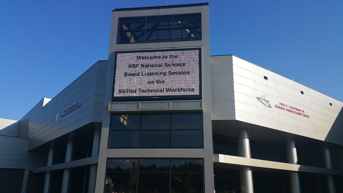 NSF_NSB's tweet photo. Today is the day. #NSB members are on site. The #NSBListeningSession begins at 1:30pm @FloDar_Tech. https://t.co/kg5BOoFjqF