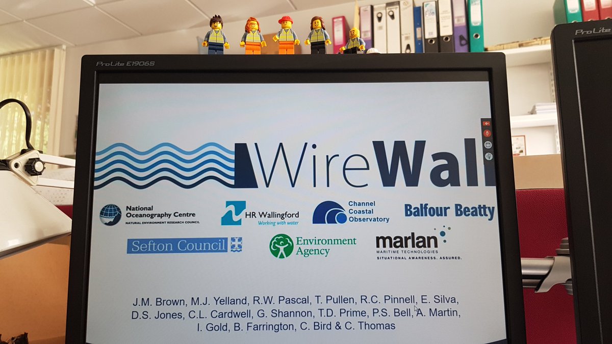 CoastalLego's tweet photo. The #Coastbusters are listening to the #ERIIP coastal hazards showcase hosted by @CIRIAupdates - learning more about @Wirewall_NOC and their innovative wave overtopping research! 🌊🌊🌊 #coastalengineer #coastalmonitoring https://t.co/kw45axDJtB https://t.co/K6s8De1387