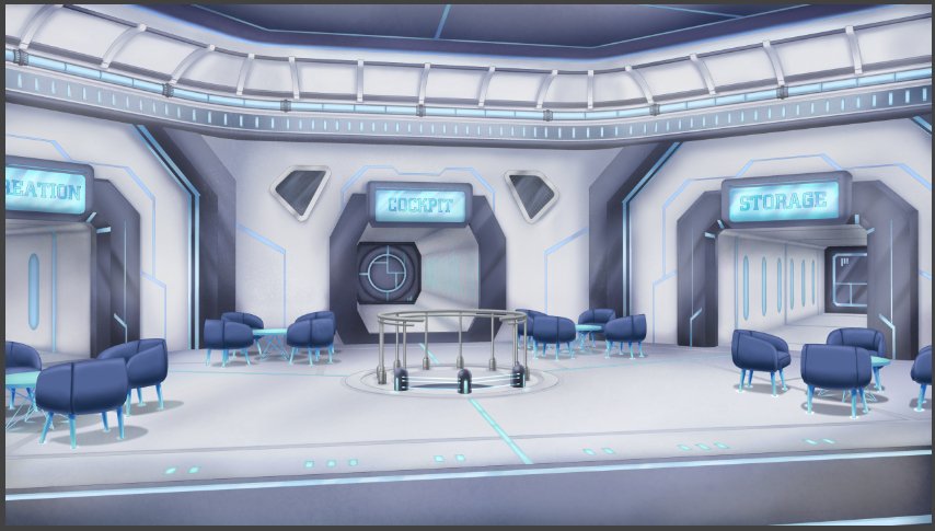 OfficialDev16's tweet photo. ALLL ABOARD! First background for the fans! #vndev #visualnovel #vnlink #hotu #Dev16 #indiedev https://t.co/d6JH1jA7XP