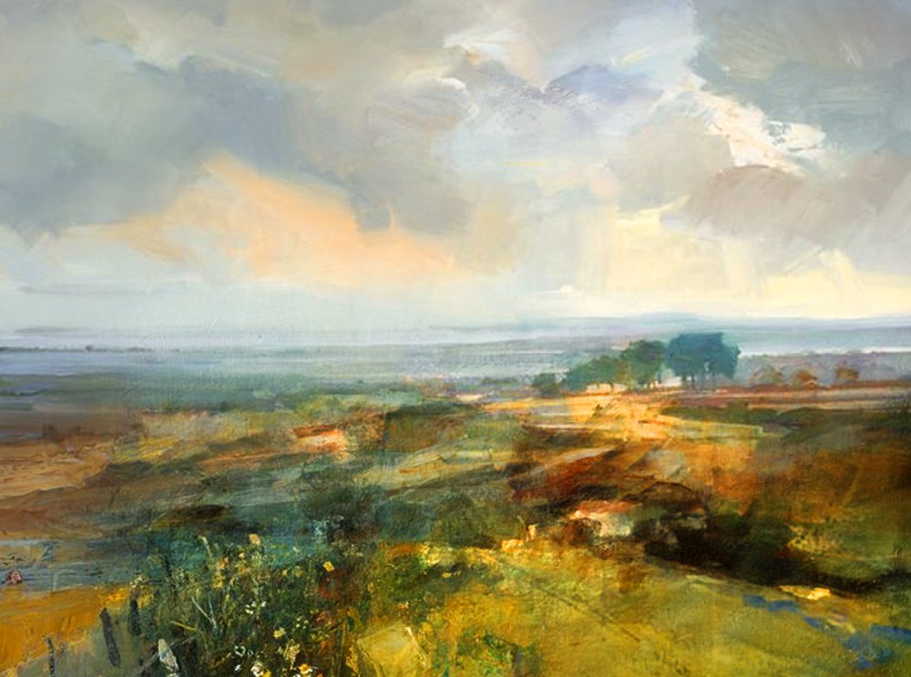 Pleased to have Kevin <a href="/ThrelfallArt/">Kevin Threlfall</a> exhibiting with us again this year. "Using oil paints, a palette knife, and the Pennines as inspiration, I create atmospheric paintings that explore colour and texture to bring the landscape alive."Slaithwaite Art Festival 29th/30th September.