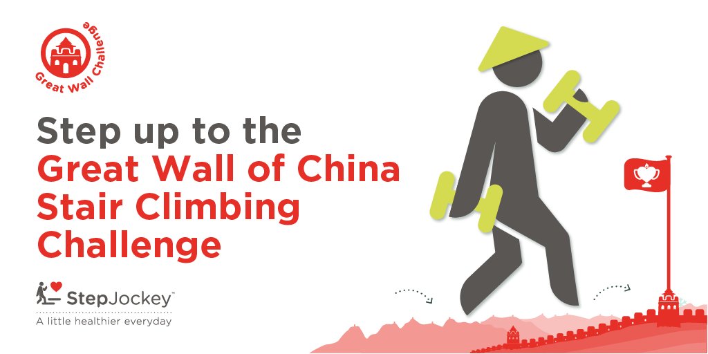 SustainableBarts (@sustainablebhnt) on Twitter photo The @RoyalLondonHosp Great Wall of China <a href="/StepJockey/">StepJockey</a> Challenge starts on Monday 1st Oct. A great day for new starts, the 1st day of the week and the first of the month! Each week you could be in with a chance to win a £20 John Lewis voucher just for taking part #workplacewellness The @RoyalLondonHosp Great Wall of China <a href="/StepJockey/">StepJockey</a> Challenge starts on Monday 1st Oct. A great day for new starts, the 1st day of the week and the first of the month! Each week you could be in with a chance to win a £20 John Lewis voucher just for taking part #workplacewellness