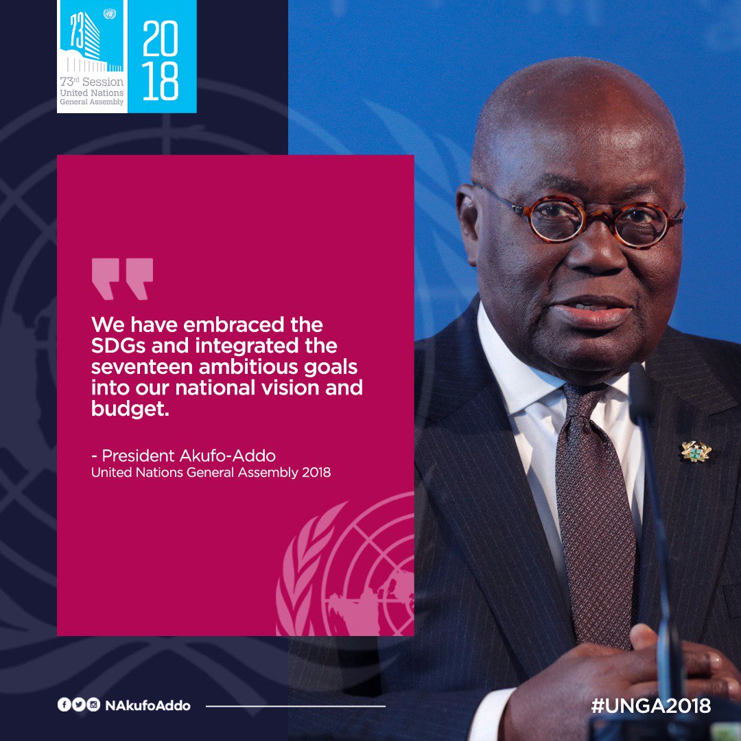 JayKobbi's tweet photo. #PresidentAkufoAddoSpeaks
#73rdUNGeneralAssembly2018
#TheChangeWeVotedFor #FollowYourPresident #DigitalPresident @NAkufoAddo @romeoofori @CodeSnipersTM @Generals_Creed https://t.co/mwzqSjcIgd