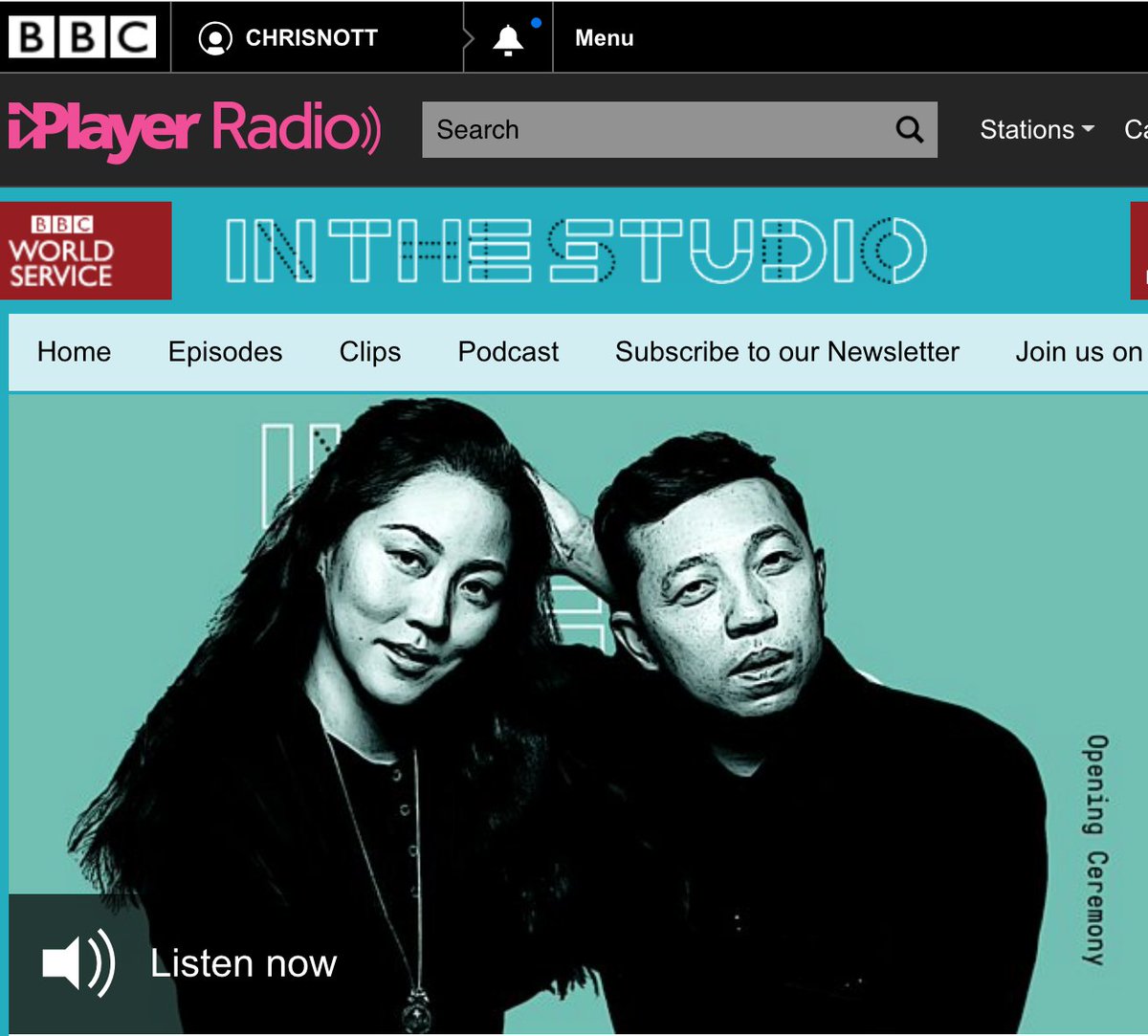 Time for some inspiration! Check out Carol Lim and Humberto Leon, Creative Directors of the renowned <a href="/openingceremony/">opening ceremony</a> and the infamous <a href="/kenzo/">KENZO</a>, talking us through their creative world as part of <a href="/bbcworldservice/">BBC World Service</a>'s "In The Studio" series, who's identity we designed last year!