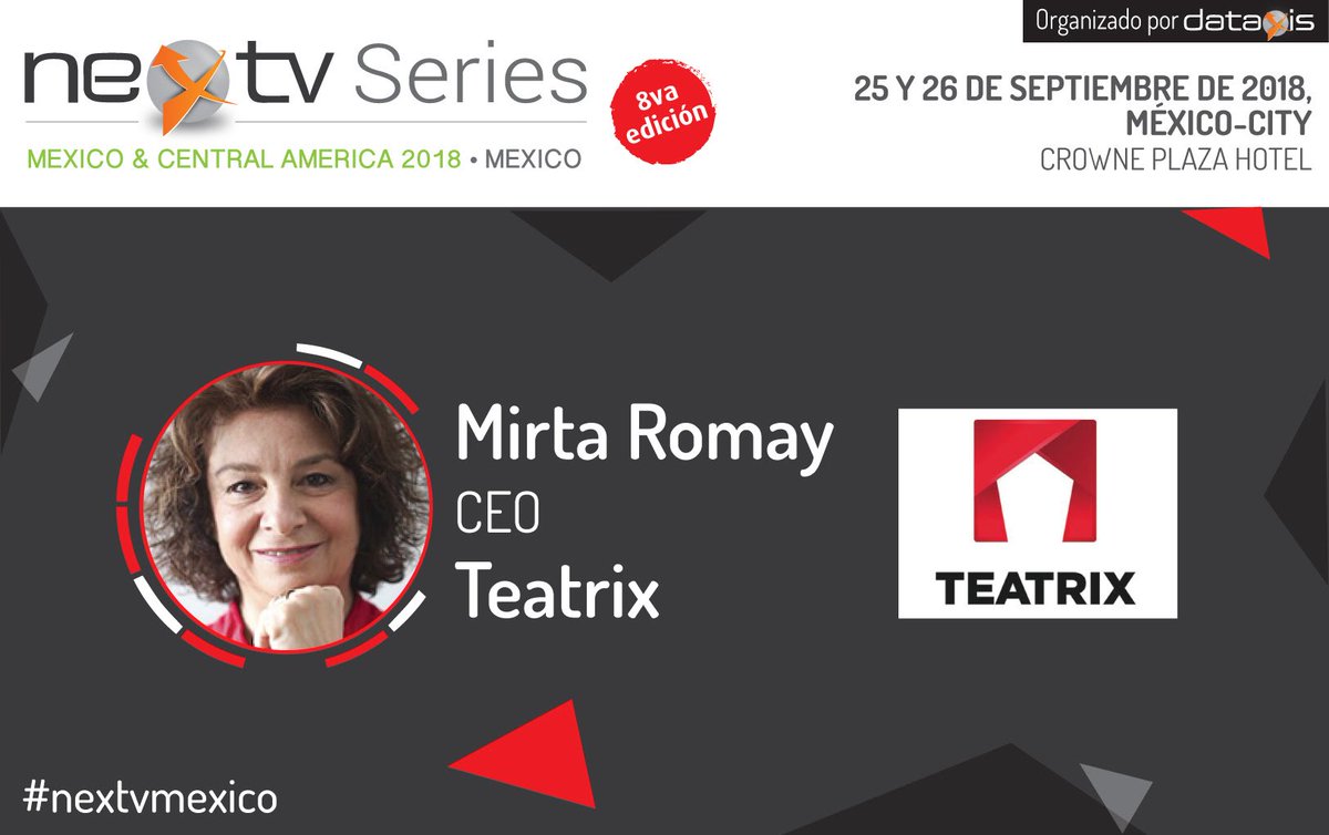 adlacalle's tweet photo. #somosteatrix listos para participar hoy por la tarde en  #NexTVMexico https://t.co/3b5QrQL5VH