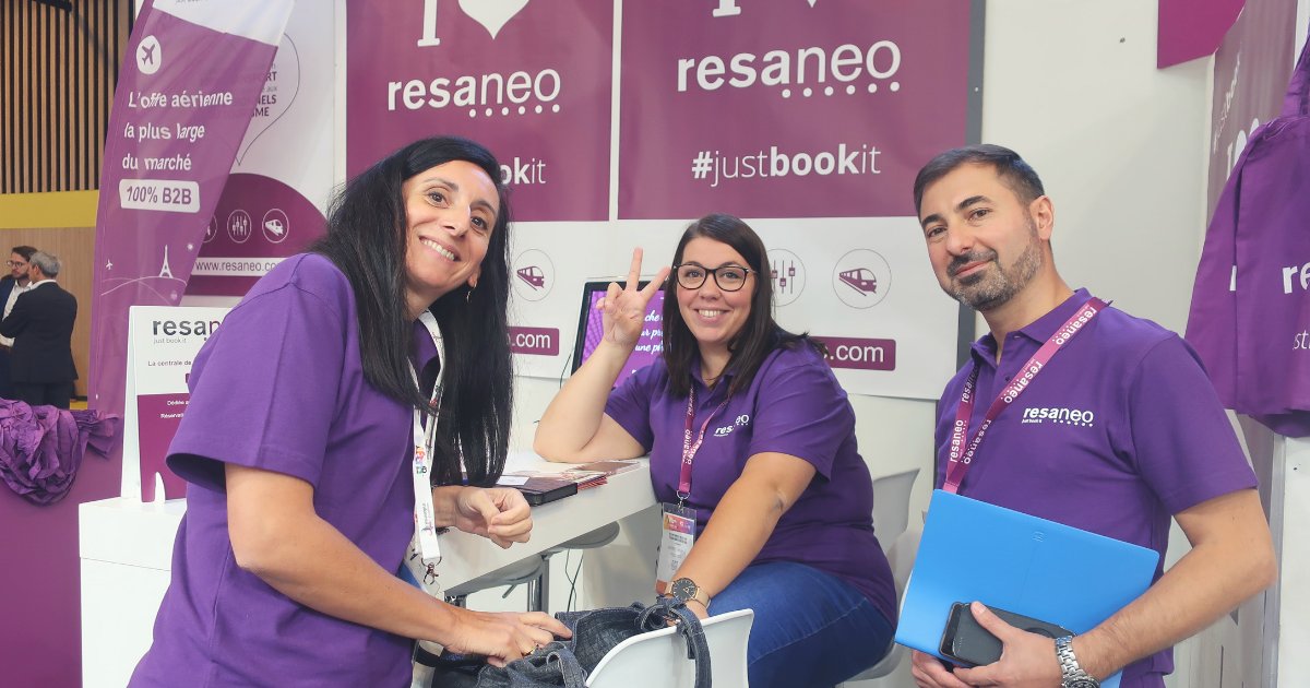 Resaneo's tweet photo. Vous avez été nombreux à venir nous rencontrer aujourd'hui. Merci à tous pour votre bonne humeur et pour l'intérêt que vous portez à #Resaneo (et à la barbe à papa) !
On vous attend encore plus nombreux demain ! 🙂 #IFTM2018 https://t.co/b3Hc0bKlRE