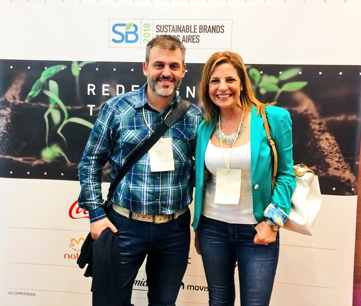 Acá en el <a href="/SustainBrandsBA/">SustainableBrandsBA</a> con <a href="/javierlioy/">Javier Lioy</a> #sb18 Crear desde las diferencias! #rse #discapacidad #integracion #talleresprotegidos