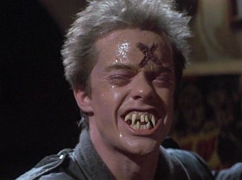 Aahfterhorror's tweet image. “He got me, Charley! He bit me! You know what you're gonna have to do now, don't you? Kill me. Kill me, Charley... before I turn into a vampire, and... GIVE YOU A HICKEY!” #epidode2 #frightnight #EvilEd #vampires #horror #movies #film #podcast #horrorpodcast