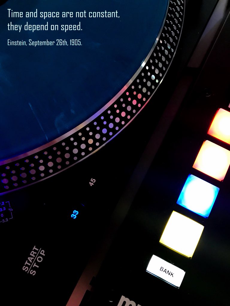 MusicPuzzleVg's tweet photo. No need to be #Einstein. In other words, the faster the turntable, the more space you need for more vinyls.
Hmm.. Right ?? 😅
 
#DJ #Relativity #Vinyls #Vinyl #electro #dance #techno
#music #puzzle #musicpuzzle #indiemusic #indiegamedev https://t.co/okXwTu4ok4