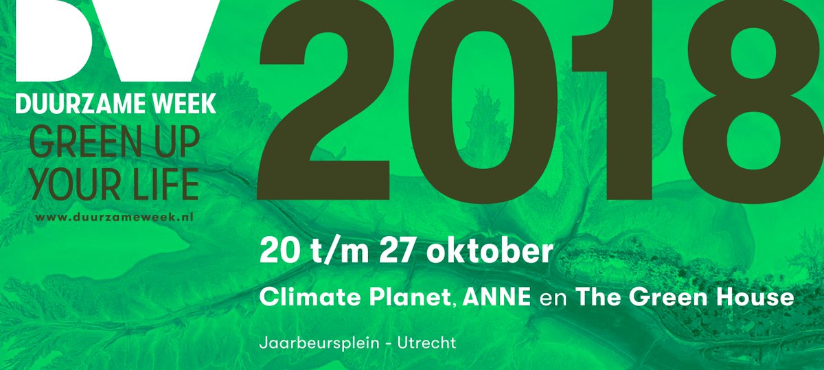 duurzame_week's tweet photo. Hiephoi! Duurzame Week – Green Up Your Life heeft een nieuwe website. Bekijk het programma van Duurzame Week 2018 op onze splinternieuwe website: https://t.co/k1FO4s9w8v. #GUYL #DuurzameWeek #DW18 https://t.co/n8Bd6Rnyla